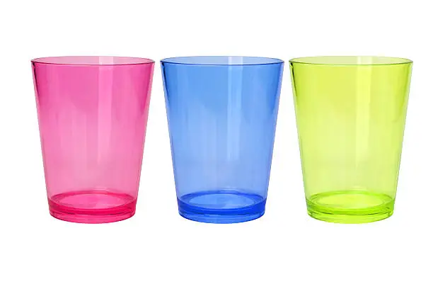 Photo of Colorful Empty Plastic Cups