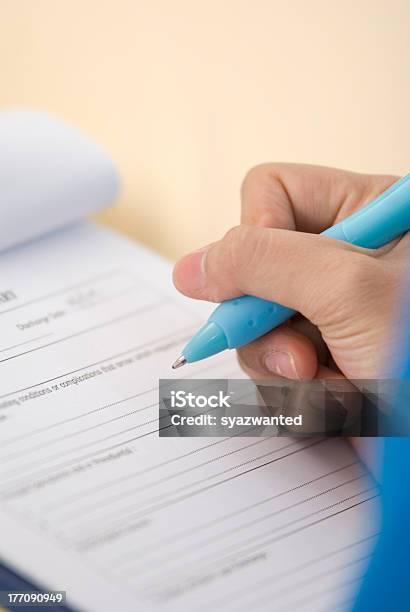 Medical Records Form Stock Photo - Download Image Now - Consent Form, Medical Record, Permission - Concept