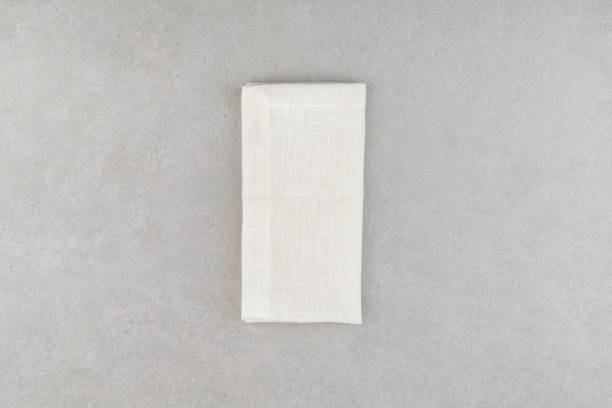 istock Napkin, natural burlap, placemat, table mat, Background 1770912107