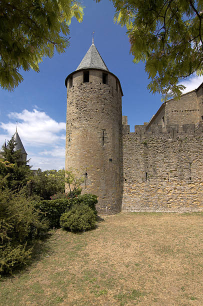 istock walled city of Carcassonne 177091212