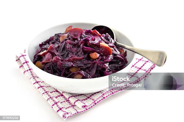 Red Cabbage Stock Photo - Download Image Now - Red Cabbage, Apple - Fruit, Bowl