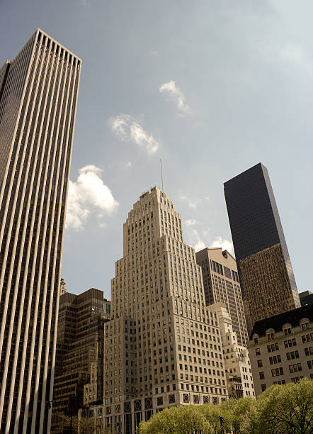istock Classic and modern buildings on 5th Avenue, NY 177092293