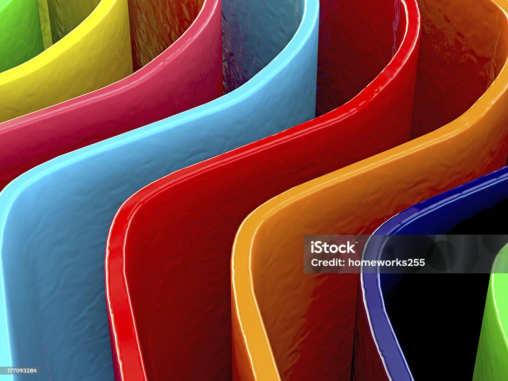 I colori - Foto stock royalty-free di Astratto