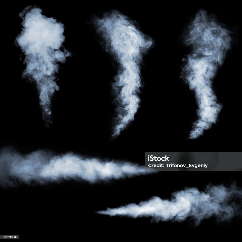White smoke - Foto stock royalty-free di Fumo - Materia