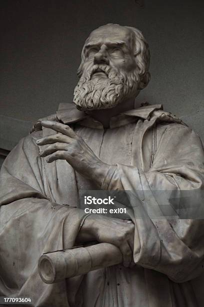 Galileo Galilei Stock Photo - Download Image Now - Galileo Galilei, Celebrities, Sculpture