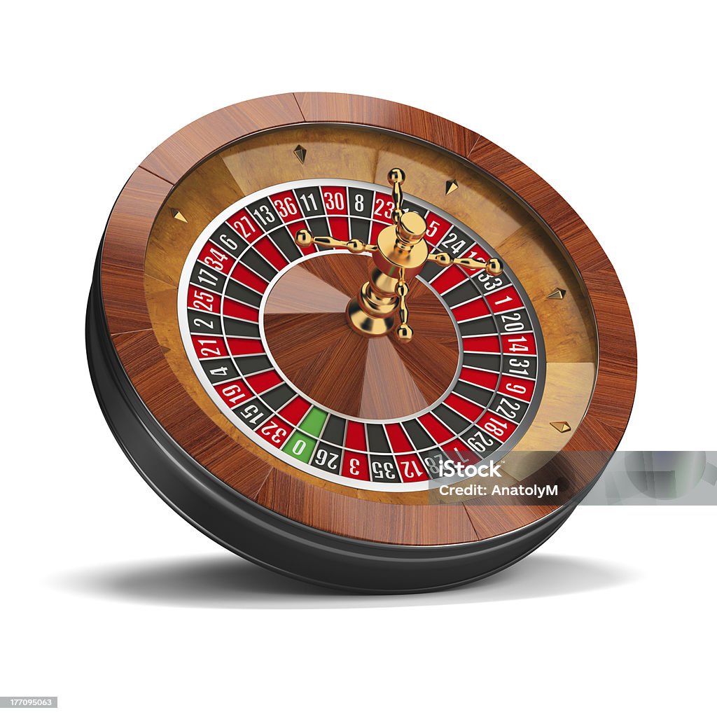 roulette - Foto stock royalty-free di Ruota della roulette