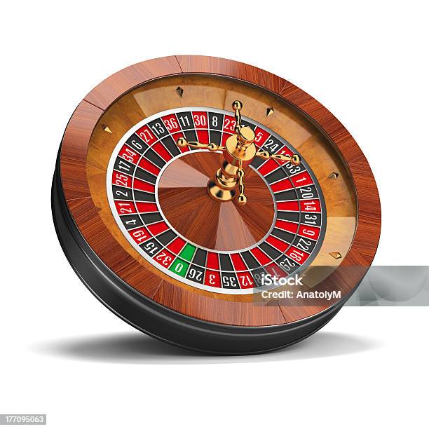 Roulette - Fotografie stock e altre immagini di Ruota della roulette - Ruota della roulette, Roulette, Casinò