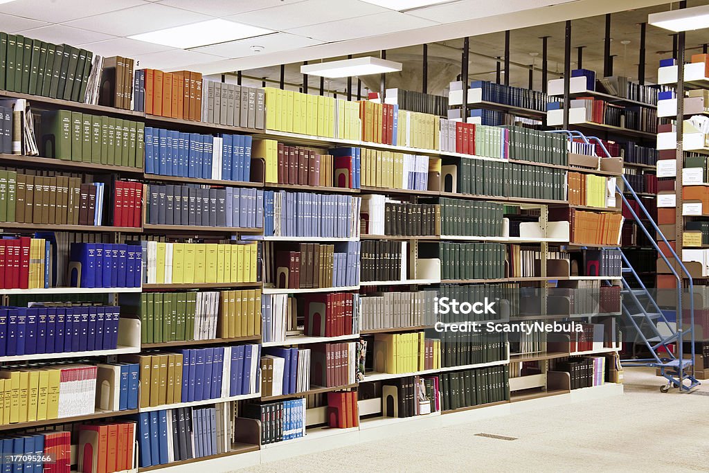 La biblioteca - Foto de stock de Anticuado libre de derechos