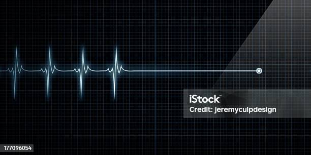 Heart Monitor Flat Line Death Stock Photo - Download Image Now - Electrocardiography, Death, Dead