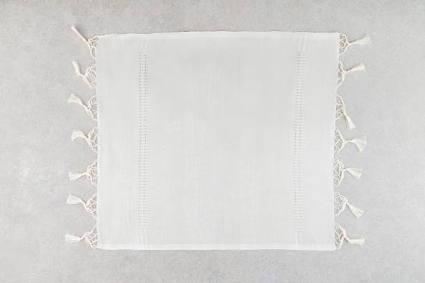 istock Napkin, natural burlap, placemat, table mat, Background 1770965523