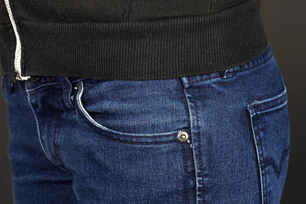 istock Front pocket of jeans 177096752