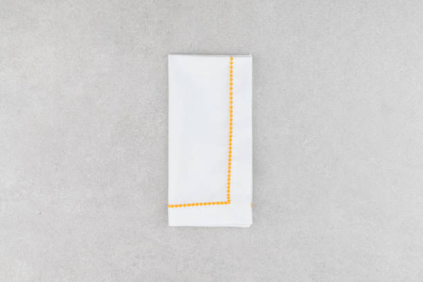 istock Napkin, natural burlap, placemat, table mat, Background 1770971532