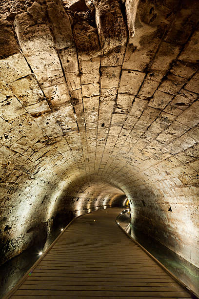 istock Templar Tunnel in Acco 177097200