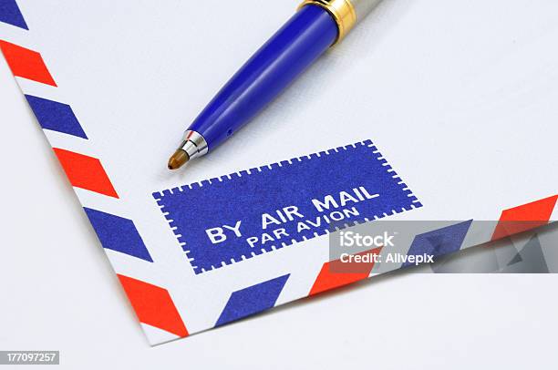 항공 메일 알파벳 0명에 대한 스톡 사진 및 기타 이미지 - 0명, 공란, 봉투