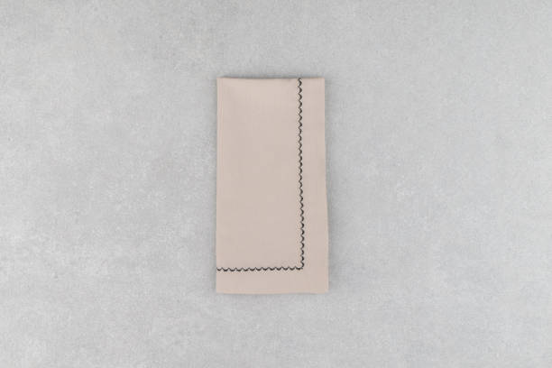 istock Napkin, natural burlap, placemat, table mat, Background 1770974164