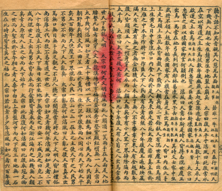 An ancient Chinese texts on divination