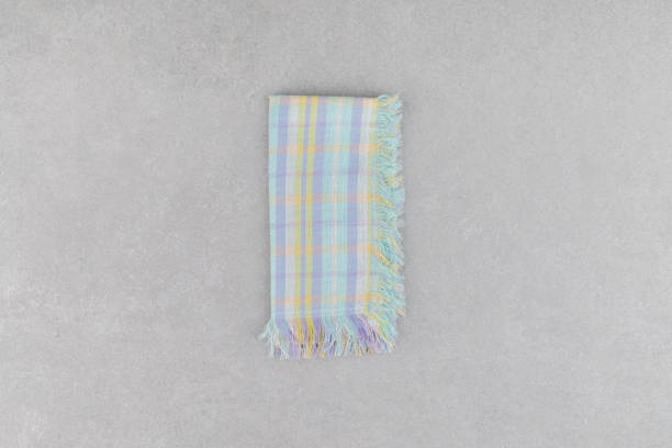 istock Napkin, natural burlap, placemat, table mat, Background 1770979859