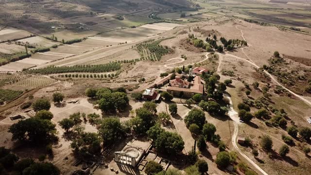 Drone view of Appolonia archeological site, Albania, Europe
Whole site