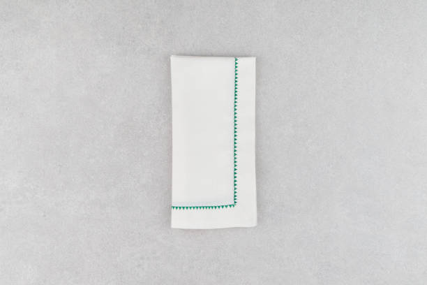 istock Napkin, natural burlap, placemat, table mat, Background 1770981465