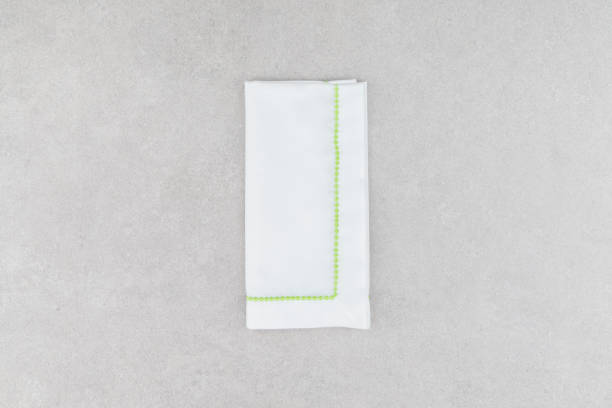 istock Napkin, natural burlap, placemat, table mat, Background 1770982603