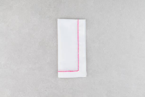 istock Napkin, natural burlap, placemat, table mat, Background 1770983644