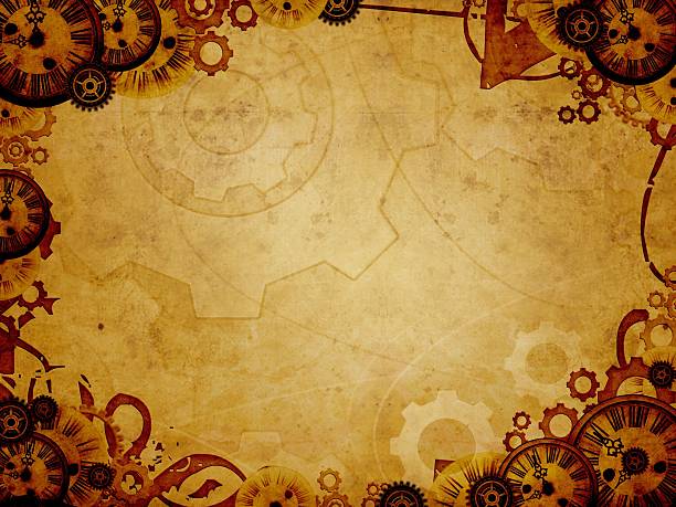 istock vintage clocks steam punk background 177098776