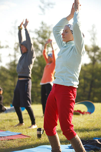 Qi Gong stock photo