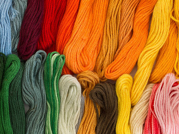 istock rainbow made of colorful yarns 177098990
