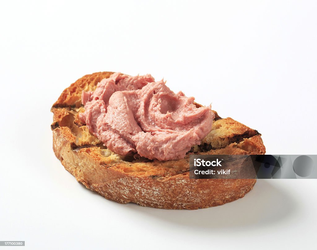Geröstetes Brot und Pastete - Lizenzfrei Antipasto Stock-Foto