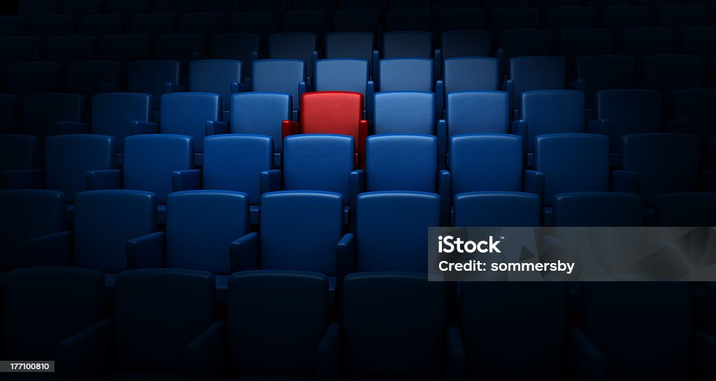 Auditorio con una capacidad para reservar - Foto de stock de Audiencia libre de derechos