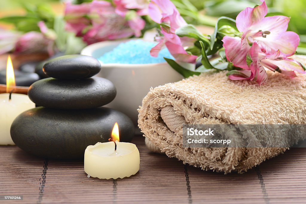 Concepto del spa - Foto de stock de Aromaterapia libre de derechos