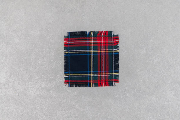 istock Napkin, natural burlap, placemat, table mat, Background 1771014253