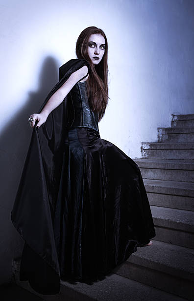 istock Portrait of a young witch. 177102189