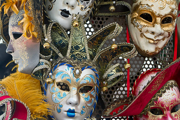 istock Colorful Venetian Carneval masks 177102764