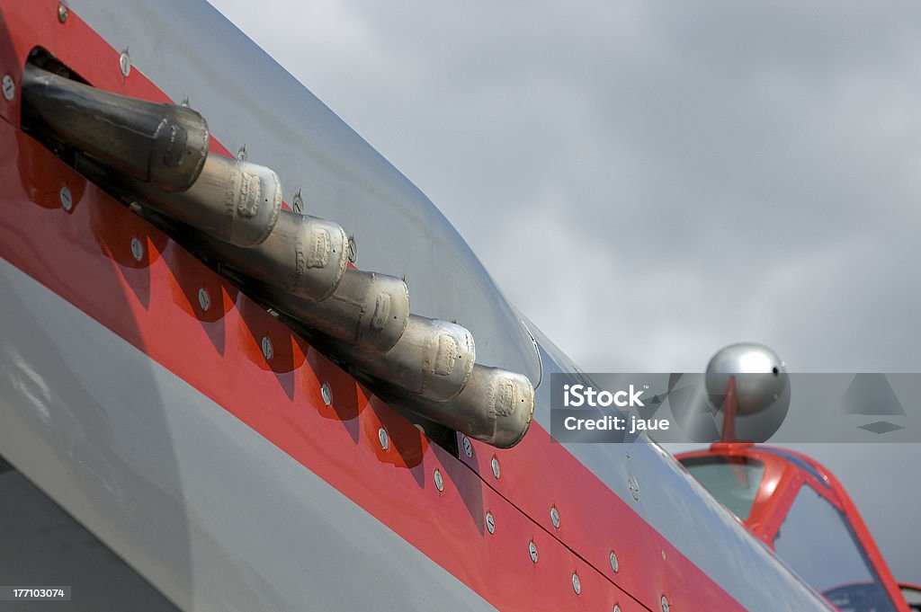 A Segunda Guerra Mundial aviões no Duxford airshow - Foto de stock de Antigo royalty-free