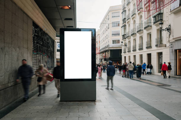 istock Blank billboard in a street 1771033348