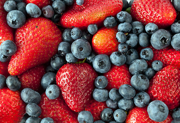 istock garden strawberry and blueberries 177103488