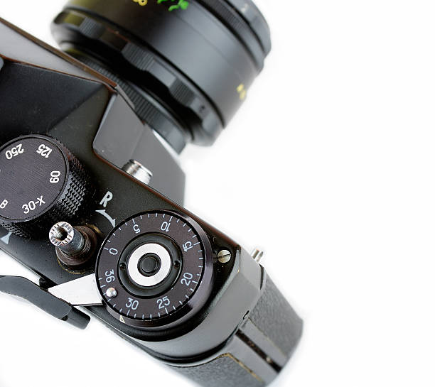 istock Classic manual SLR film camera 177103646