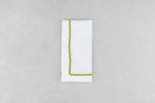 istock Napkin, natural burlap, placemat, table mat, Background 1771039814