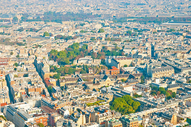 istock Paris aerial view from Montparnasse tower 177104006