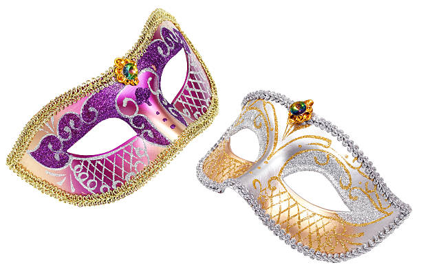 karneval masken - opera music mask carnival stock-fotos und bilder