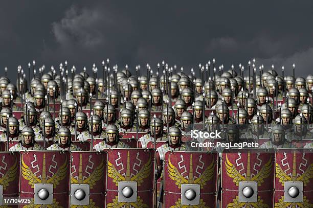Roman Esercito - Fotografie stock e altre immagini di Centurione - Centurione, Stile classico romano, Esercito