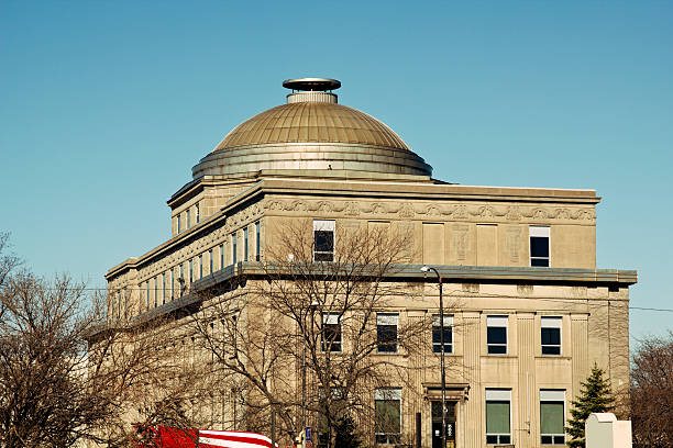 istock Administration building in downtown of Gary 177105038
