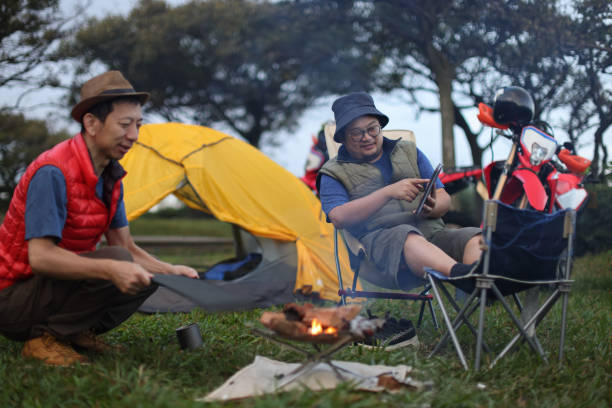 istock Enjoy a healing moment by the campfire 1771054077