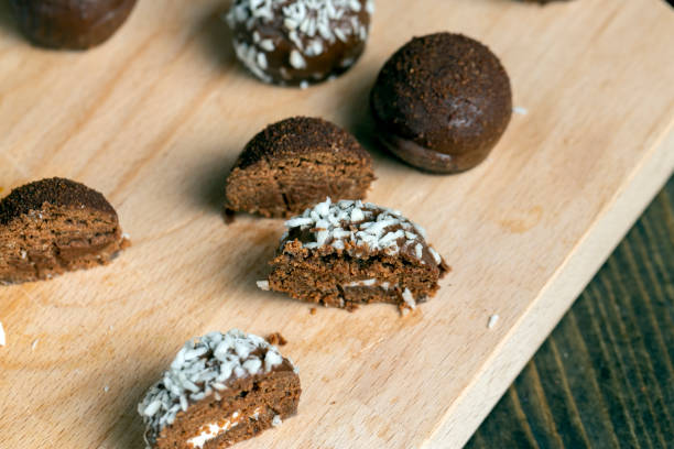 istock Chocolates with coconut sweet filling 1771054094