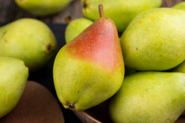 istock fresh harvest of pears on the table in the kitchen 1771055814