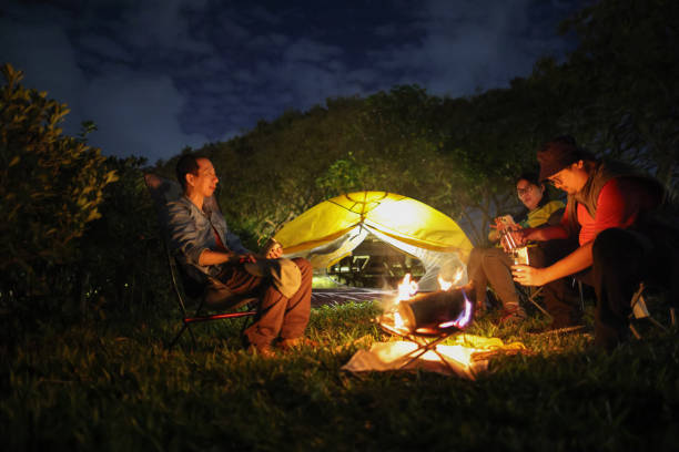 istock Enjoy free moments while camping in the mountains 1771056991
