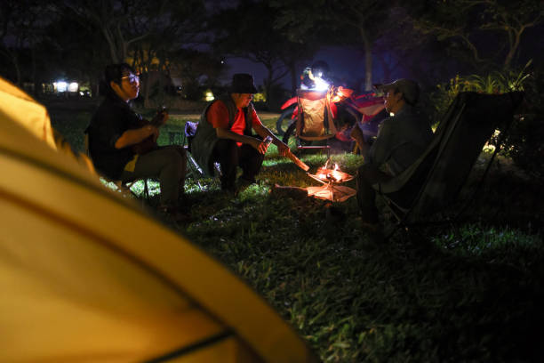 istock Enjoy free moments while camping in the mountains 1771057516