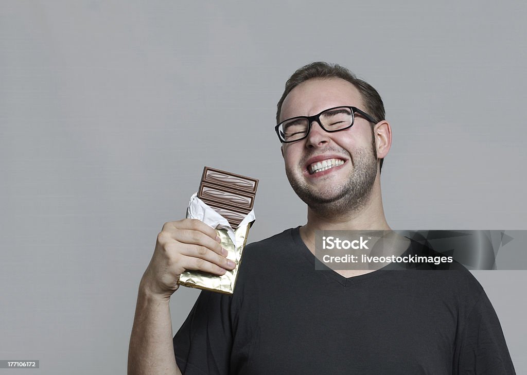 i like chocolate Chocolate Bar Stock Photo