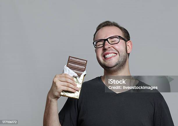 I Like Chocolate Stock Photo - Download Image Now - Chocolate Bar, Human Hand, Chocolate